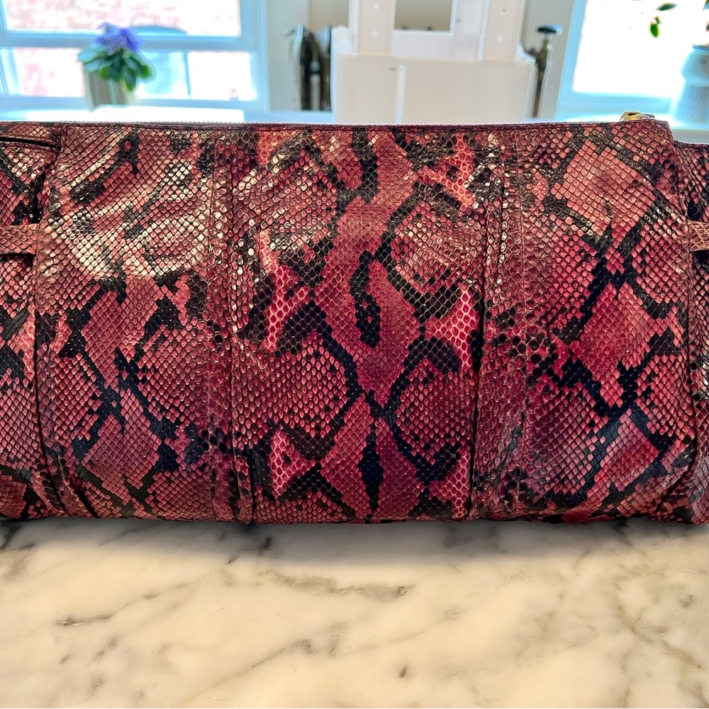 Gucci Purple Snakeskin Large - image 3